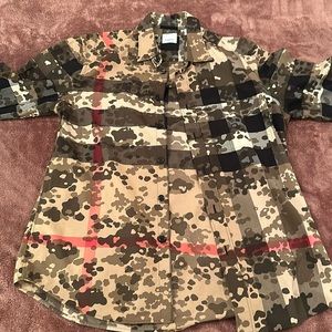 Men’s large Burberry shirt.